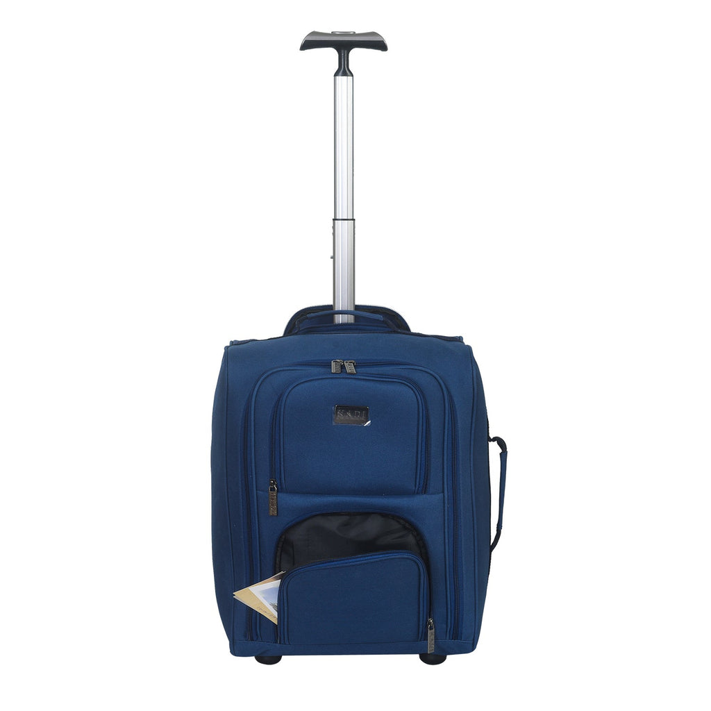 Hadi London 45x35x20cm Cabin Bag – 35L Underseat Hand Luggage Travel Carry On Bag