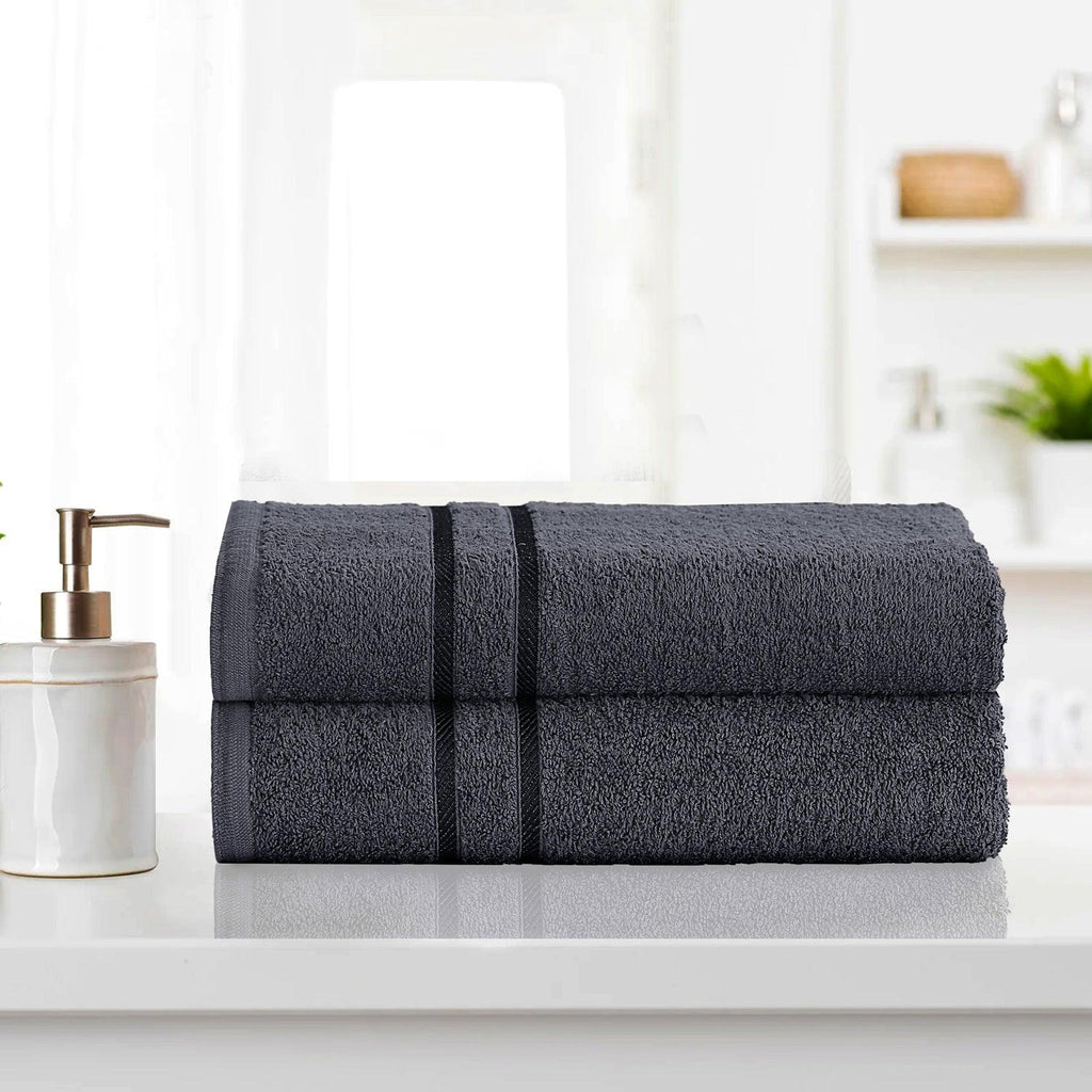 2 Pack Cotton Bath Sheets – Large Soft, Absorbent & Quick Dry Towels