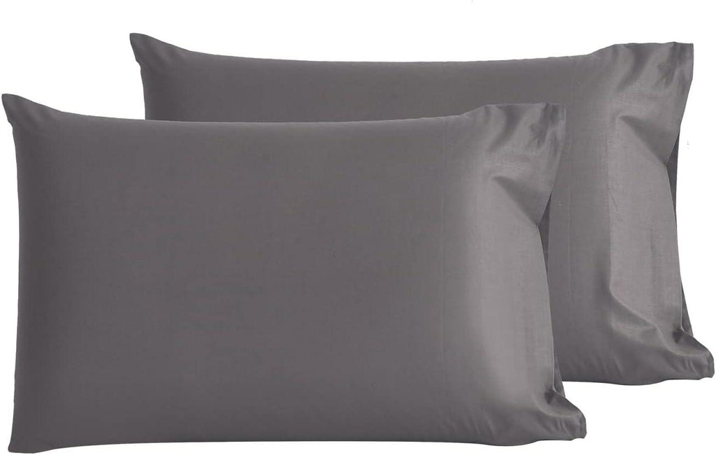 Premium Hotel Quality Cotton Pillowcases - 2 Pack, Soft & Breathable, 50x75 cm