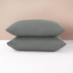 2 Pack Anti-Allergy Pillowcase | Hotel Quality Soft & Supportive Bed Pillows for Side, Back & Front Sleepers