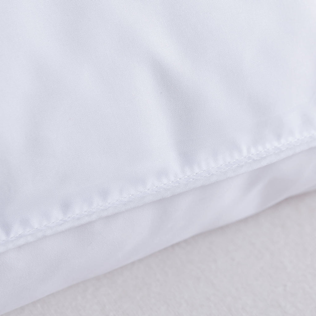 Hadi London Duck Feather & Down Pillows Pair – Luxury Hotel Quality Natural Filled Bed Pillows | Pack of 2