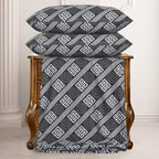 Hadi London 4 Piece Microfibre Bedding Set – Reversible Duvet Cover, Fitted Sheet & Pillowcases