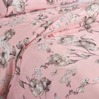 Hadi London 4 Piece Microfibre Bedding Set – Reversible Duvet Cover, Fitted Sheet & Pillowcases
