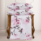 Hadi London Obsidian Marble 4 Piece Microfibre Bedding Set – Duvet Cover, Fitted Sheet & Pillowcases