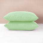 2 Pack Anti-Allergy Pillowcase | Hotel Quality Soft & Supportive Bed Pillows for Side, Back & Front Sleepers