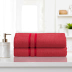 2 Pack Cotton Bath Sheets – Large Soft, Absorbent & Quick Dry Towels
