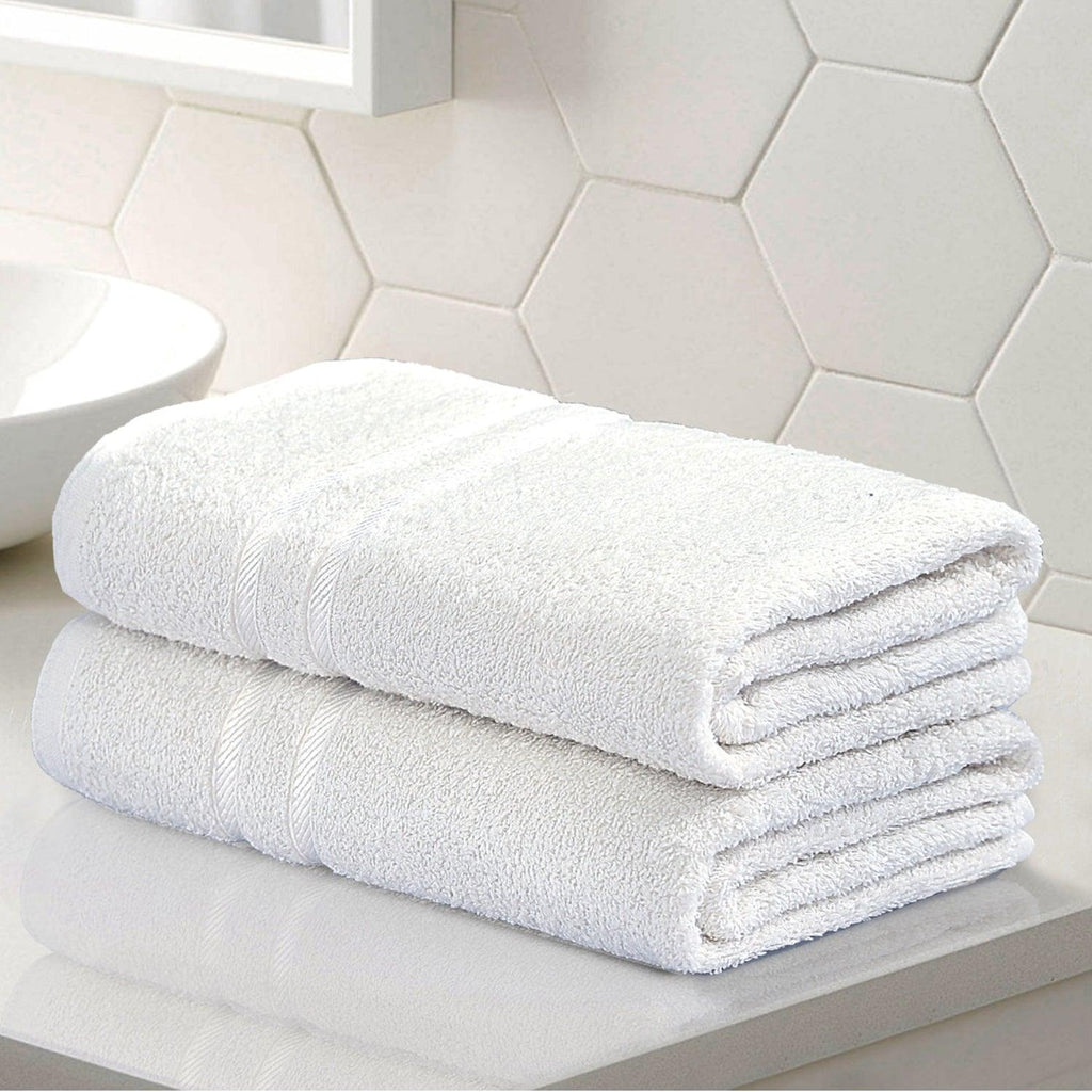 2 Pack Cotton Bath Sheets – Large Soft, Absorbent & Quick Dry Towels