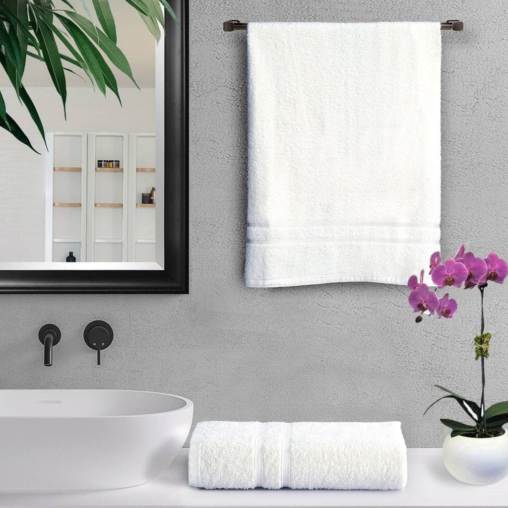 2 Pack Cotton Bath Sheets – Large Soft, Absorbent & Quick Dry Towels
