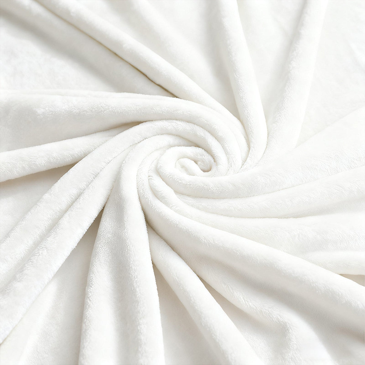 Hadi London Plain Fleece Throw Blanket – Super Soft Warm Lightweight Sofa & Bed Blanket