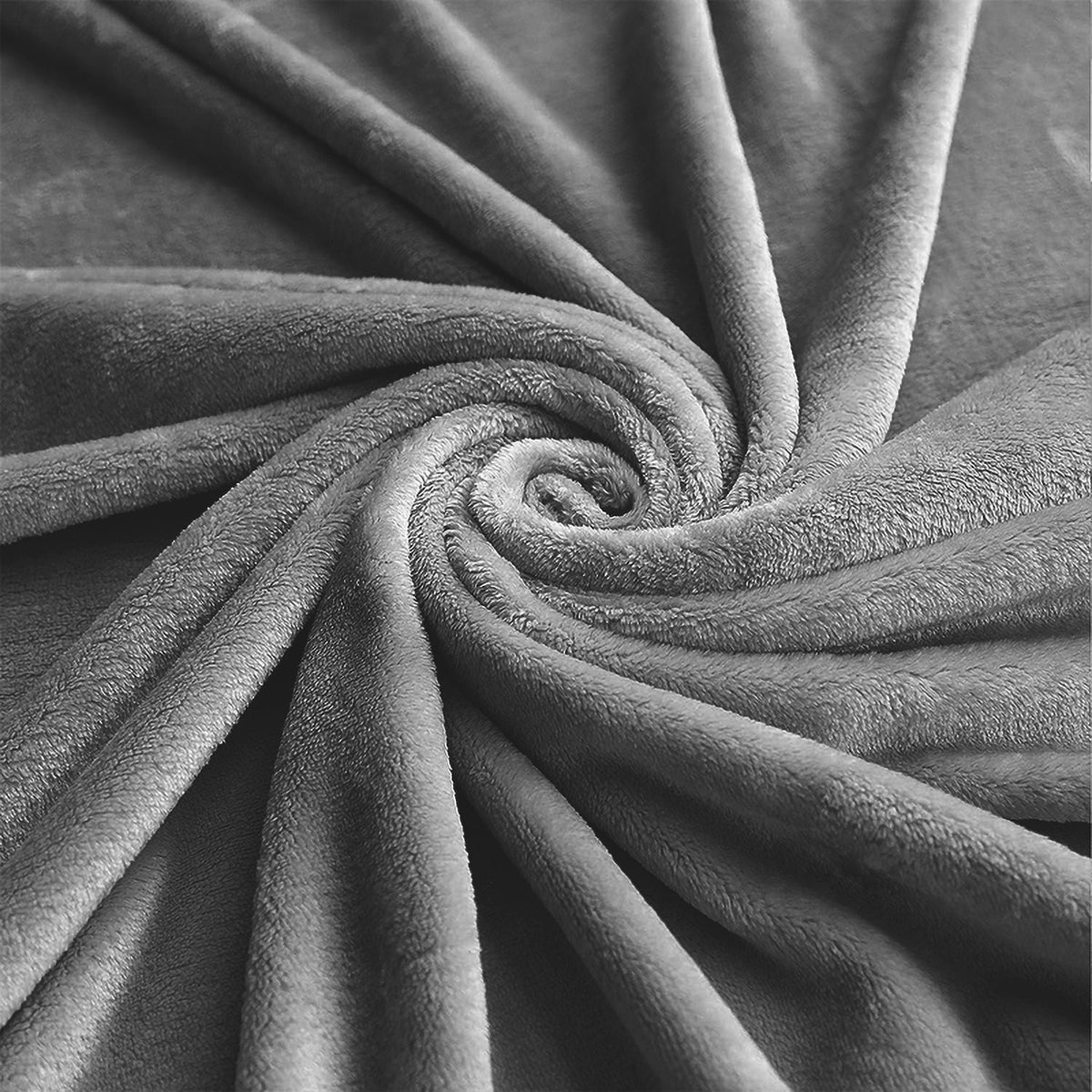 Hadi London Plain Fleece Throw Blanket – Super Soft Warm Lightweight Sofa & Bed Blanket
