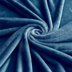 Hadi London Plain Fleece Throw Blanket – Super Soft Warm Lightweight Sofa & Bed Blanket