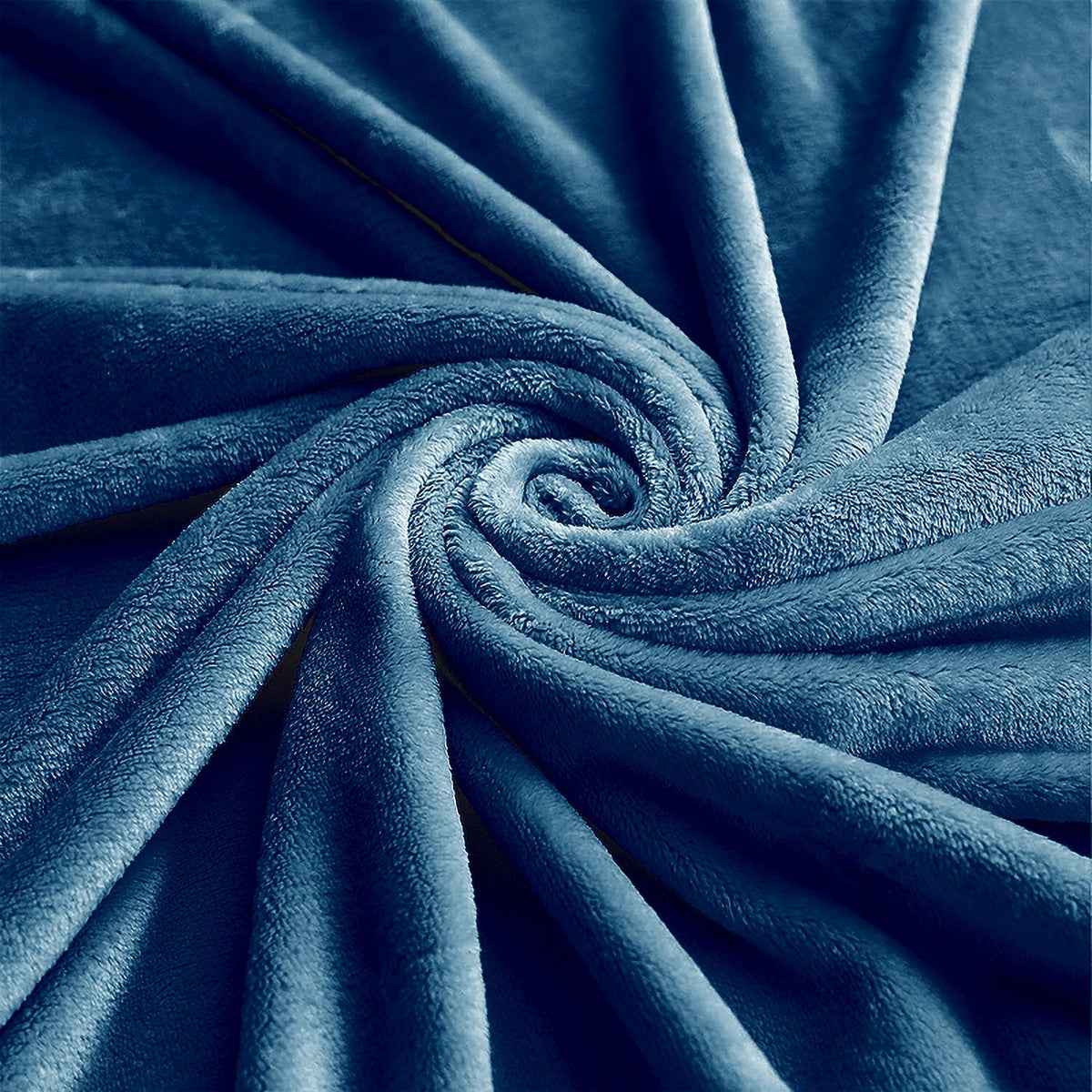 Hadi London Plain Fleece Throw Blanket – Super Soft Warm Lightweight Sofa & Bed Blanket