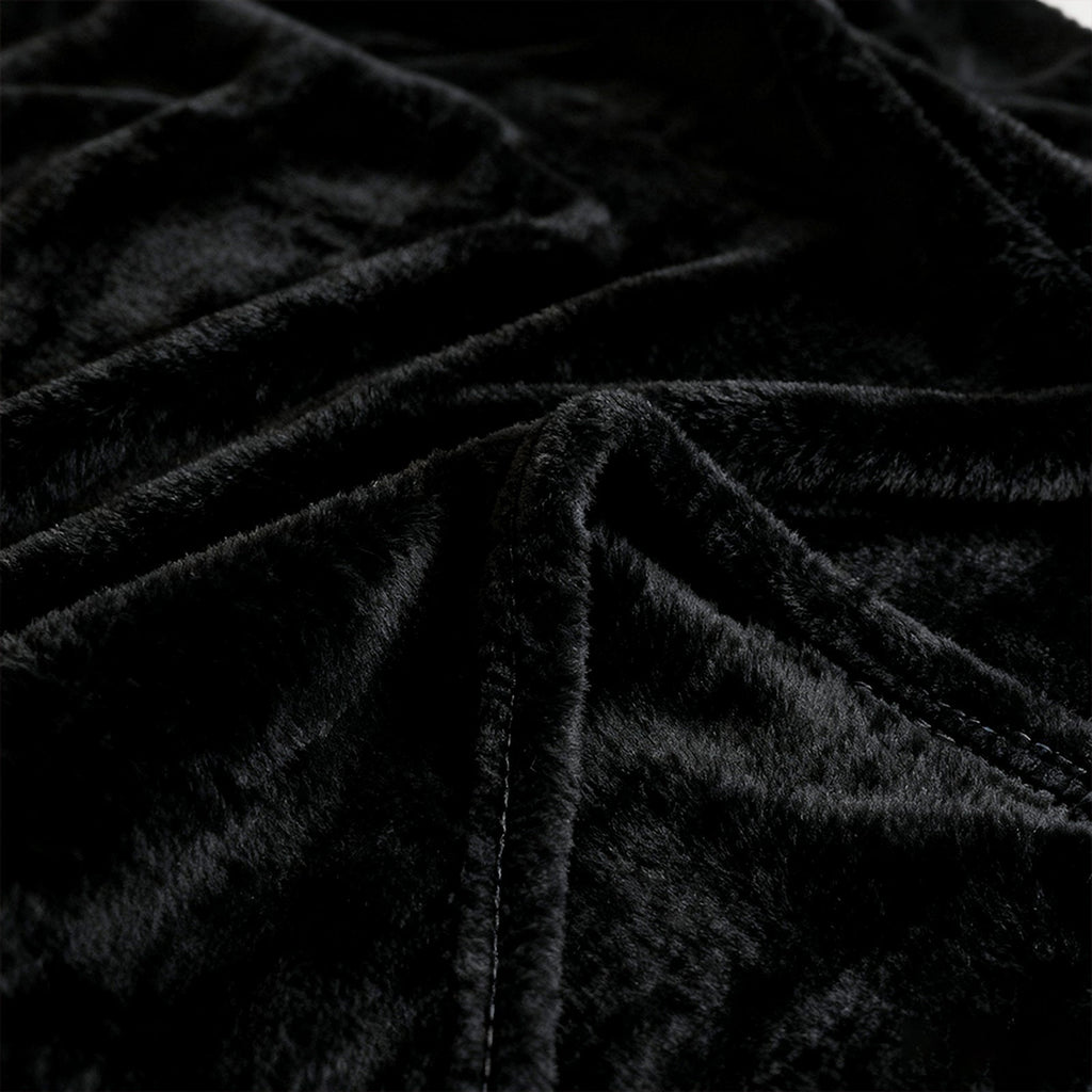 Hadi London Plain Fleece Throw Blanket – Super Soft Warm Lightweight Sofa & Bed Blanket