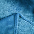 Hadi London Plain Fleece Throw Blanket – Super Soft Warm Lightweight Sofa & Bed Blanket