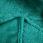 Hadi London Plain Fleece Throw Blanket – Super Soft Warm Lightweight Sofa & Bed Blanket