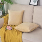 Hadi London Luxury Velvet Cushion Cover 30x51cm – Soft Rectangular Lumbar Pillow Cover for Sofa & Bed