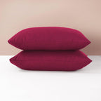 2 Pack Anti-Allergy Pillowcase | Hotel Quality Soft & Supportive Bed Pillows for Side, Back & Front Sleepers