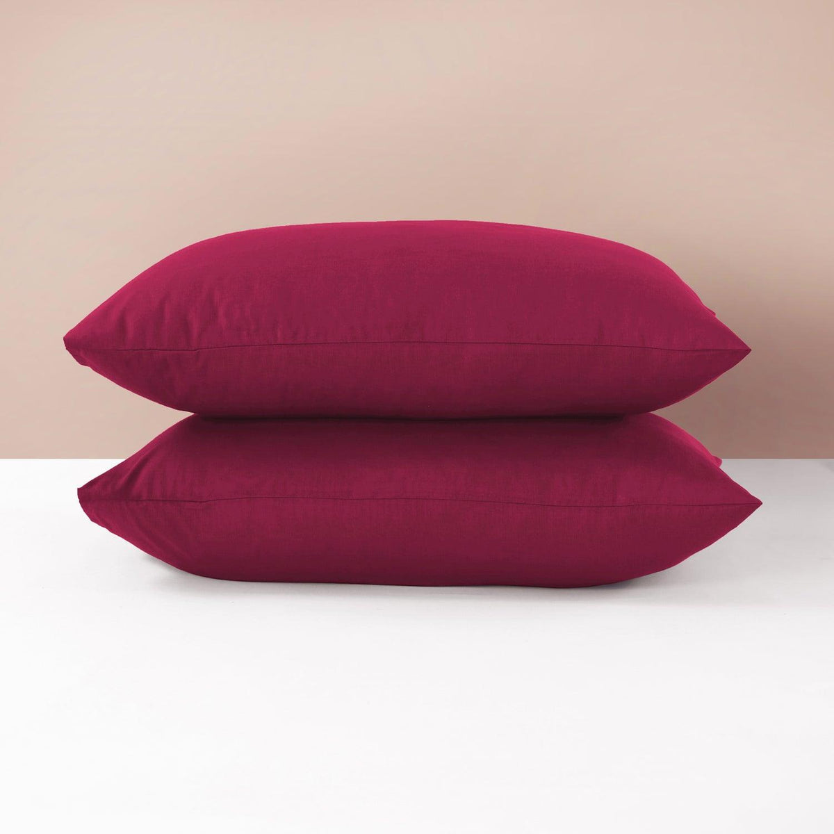 2 Pack Anti-Allergy Pillowcase | Hotel Quality Soft & Supportive Bed Pillows for Side, Back & Front Sleepers