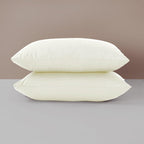 2 Pack Anti-Allergy Pillowcase | Hotel Quality Soft & Supportive Bed Pillows for Side, Back & Front Sleepers