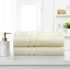 2 Pack Cotton Bath Sheets – Large Soft, Absorbent & Quick Dry Towels
