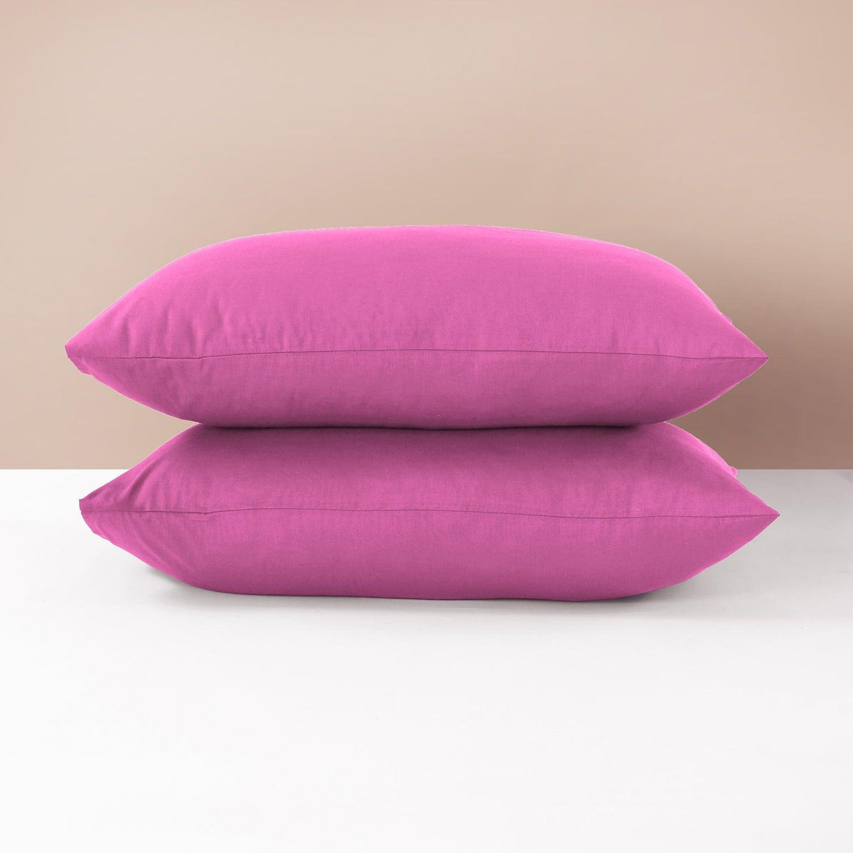 2 Pack Anti-Allergy Pillowcase | Hotel Quality Soft & Supportive Bed Pillows for Side, Back & Front Sleepers