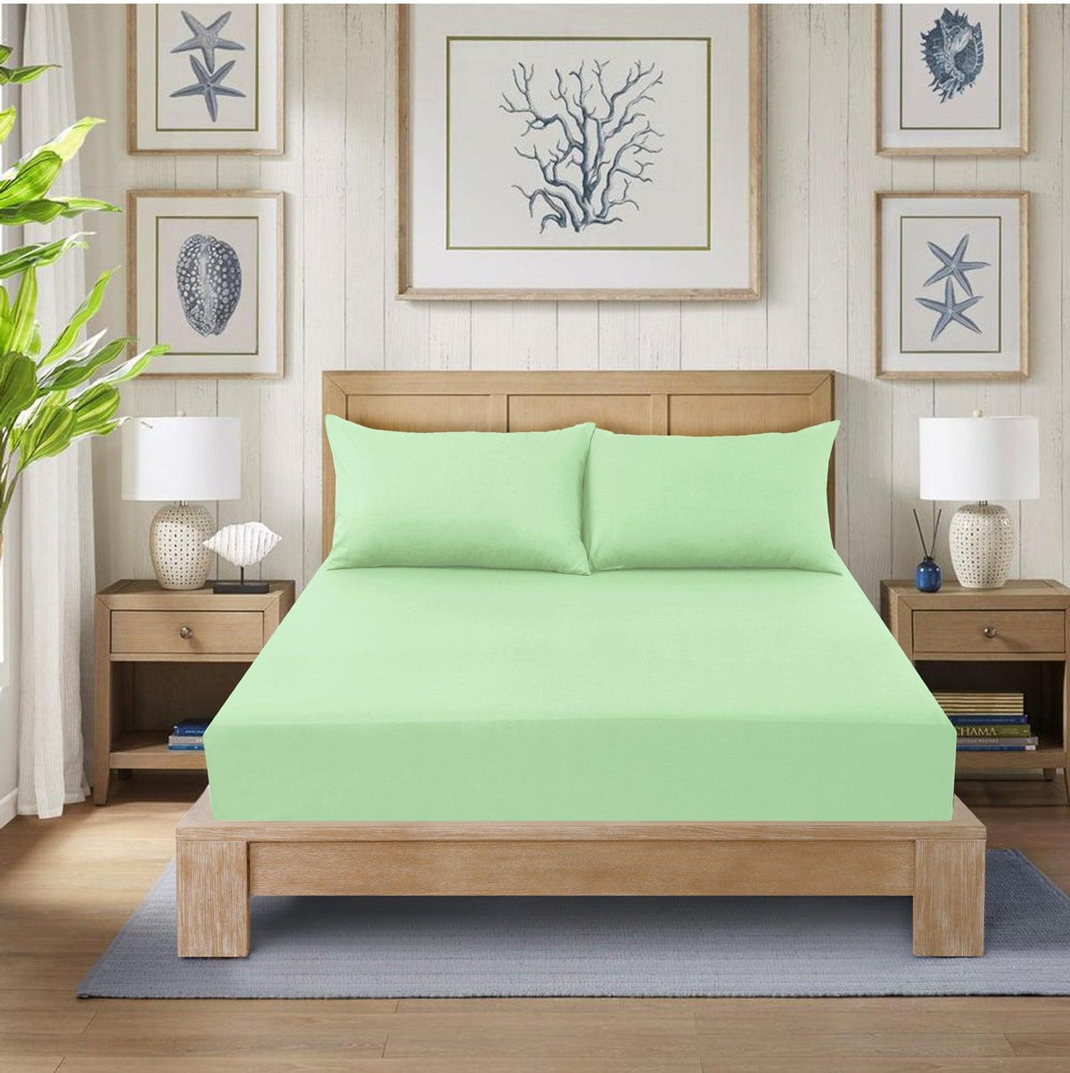 Hadi London 25cm Deep Fitted Sheet | Soft Microfibre Bed Sheet
