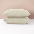 2 Pack Anti-Allergy Pillowcase | Hotel Quality Soft & Supportive Bed Pillows for Side, Back & Front Sleepers