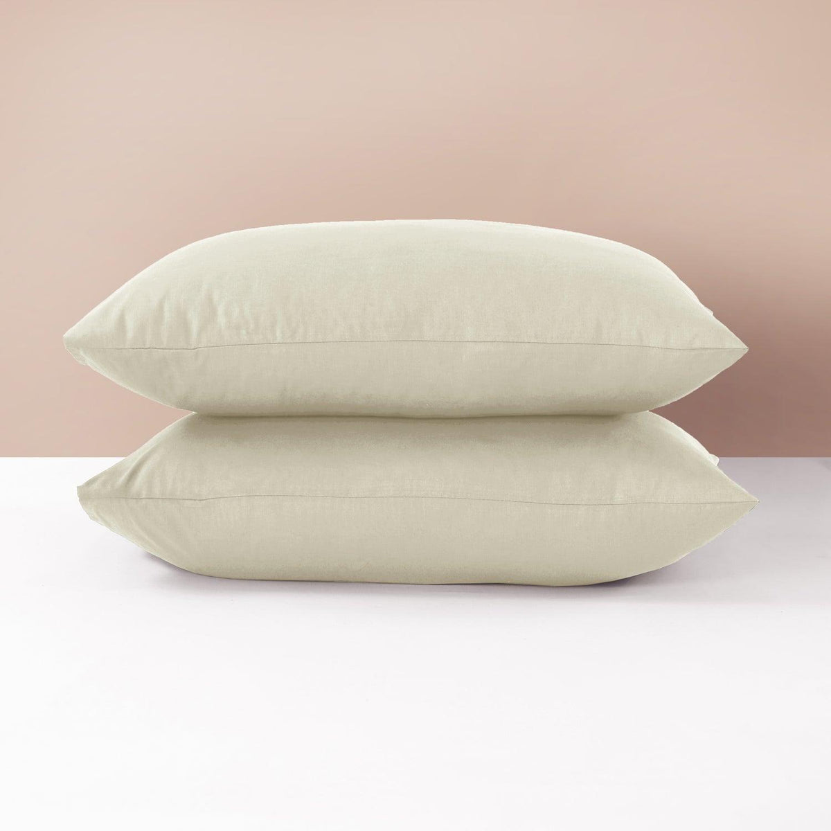 2 Pack Anti-Allergy Pillowcase | Hotel Quality Soft & Supportive Bed Pillows for Side, Back & Front Sleepers