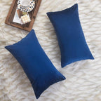Hadi London Luxury Velvet Cushion Cover 30x51cm – Soft Rectangular Lumbar Pillow Cover for Sofa & Bed