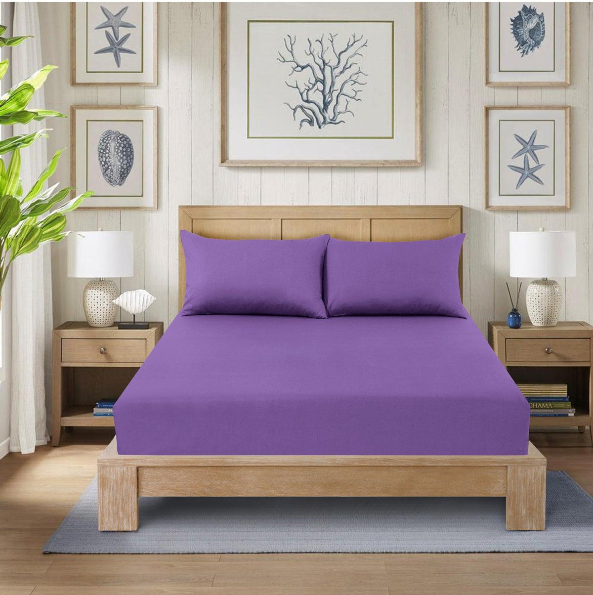 Extra Deep 40cm Fitted Sheet – Soft Polycotton Easy Care Mattress Sheet | Fade & Shrink Resistant