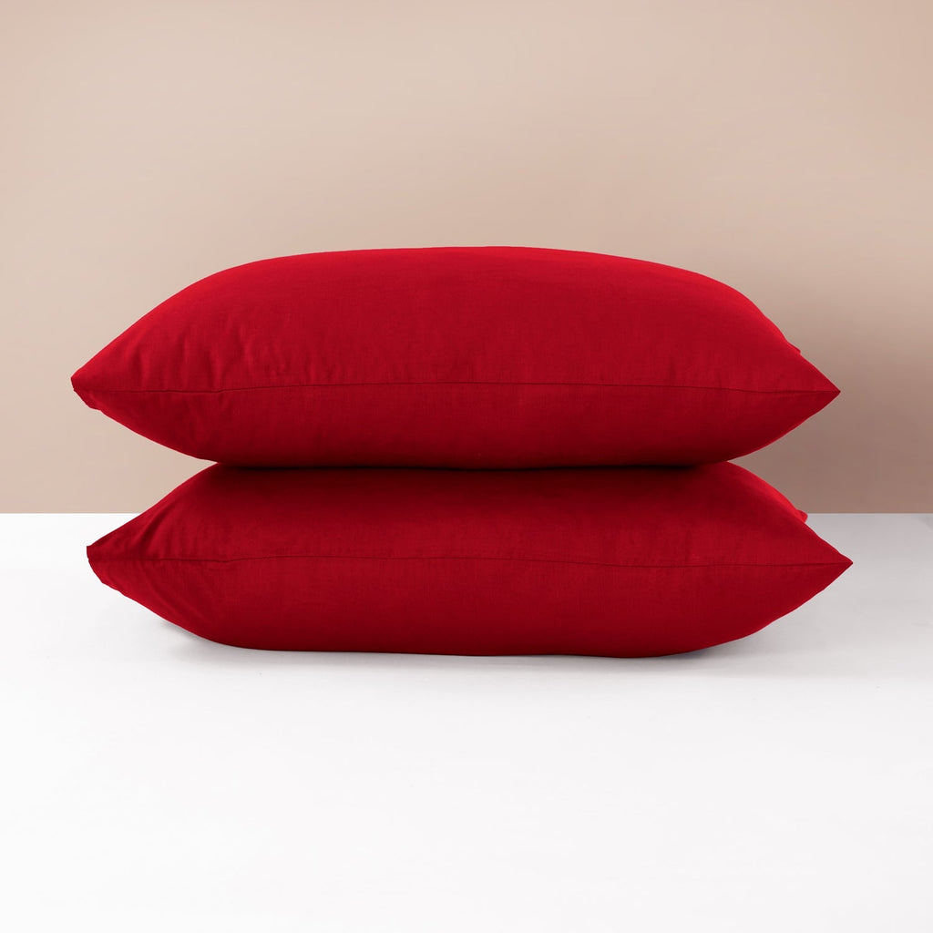 2 Pack Anti-Allergy Pillowcase | Hotel Quality Soft & Supportive Bed Pillows for Side, Back & Front Sleepers