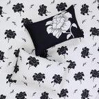 Hadi London 4 Piece Microfibre Bedding Set – Soft Duvet Cover, Fitted Sheet & Pillowcases | Single Double King Super King