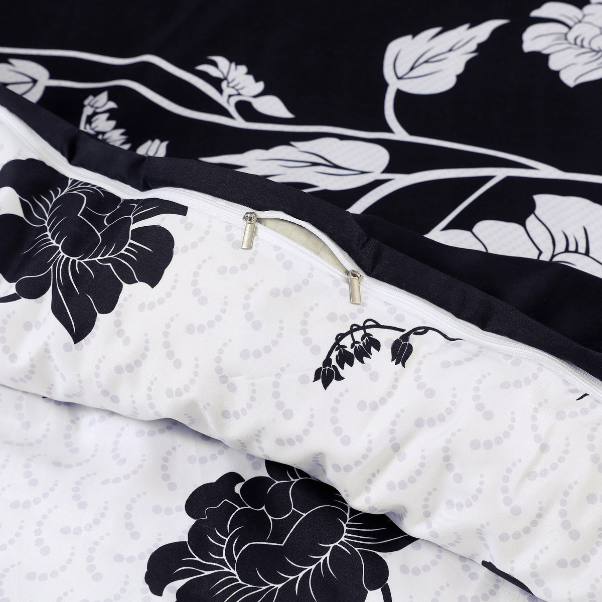 Hadi London 4 Piece Microfibre Bedding Set – Soft Duvet Cover, Fitted Sheet & Pillowcases | Single Double King Super King