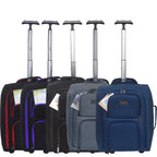 Hadi London 35L Cabin Luggage Trolley Bag – Lightweight Carry On Travel Suitcase 50 × 35 × 20 cm