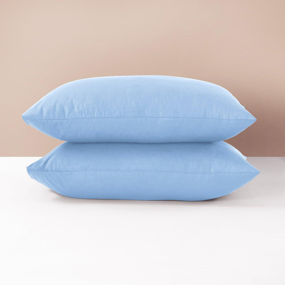2 Pack Anti-Allergy Pillowcase | Hotel Quality Soft & Supportive Bed Pillows for Side, Back & Front Sleepers