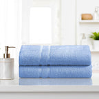 2 Pack Cotton Bath Sheets – Large Soft, Absorbent & Quick Dry Towels