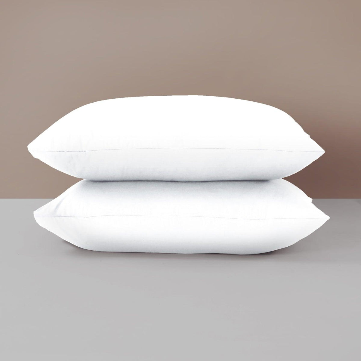 2 Pack Anti-Allergy Pillowcase | Hotel Quality Soft & Supportive Bed Pillows for Side, Back & Front Sleepers